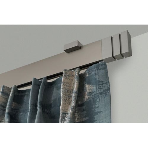 9002777160803 - Gardinenstange GARESA FLAT Gardinenstangen Gr L 300 cm 1 St 1 läufig silberfarben (vernickelt) Gardinenstangen Deckenmontage Rechteckprofil Deckenmontage perfekter Lauf modern verlängerbar 9002777160803 - Gardinenstange GARESA FLAT Gardinenstangen Gr L 300 cm 1 St 1 läufig silberfarben (vernickelt) Gardinenstangen Deckenmontage Rechteckprofil Deckenmontage perfekter Lauf modern verlängerbar