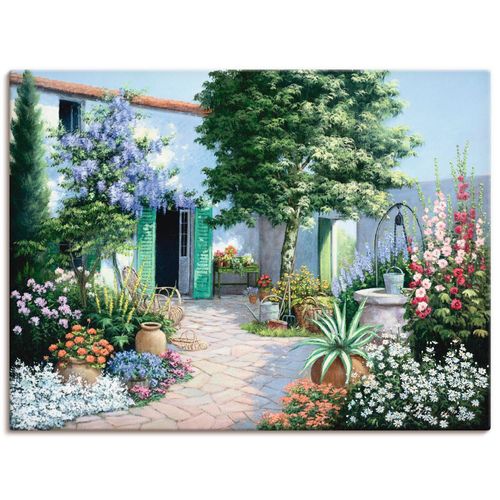 4055327483155 - Wandbild ARTLAND Ein kleines Paradies Bilder Gr B H 120 cm x 90 cm Leinwandbild Garten Querformat 1 St grün Bild Poster Bilder als Leinwandbild Wandaufkleber oder in versch Größen 4055327483155 - Wandbild ARTLAND Ein kleines Paradies Bilder Gr B H 120 cm x 90 cm Leinwandbild Garten Querformat 1 St grün Bild Poster Bilder als Leinwandbild Wandaufkleber oder in versch Größen