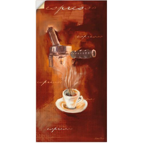 4057738260189 - Wandbild ARTLAND Espresso I Bilder Gr B H 20 cm x 40 cm Wandaufkleber - Vinyl Getränke 1 St braun Bild Metallbild Metallbilder Bilder als Alubild Leinwandbild Wandaufkleber oder Poster in versch Größen 4057738260189 - Wandbild ARTLAND Espresso I Bilder Gr B H 20 cm x 40 cm Wandaufkleber - Vinyl Getränke 1 St braun Bild Metallbild Metallbilder Bilder als Alubild Leinwandbild Wandaufkleber oder Poster in versch Größen