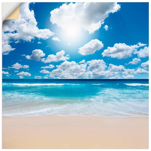 4057738274926 - Wandbild ARTLAND Großartige Strandlandschaft Bilder Gr B H 100 cm x 100 cm Wandaufkleber - Vinyl Strand quadratisch 1 St blau Bild Metallbild Metallbilder Bilder als Alubild Leinwandbild Wandaufkleber oder Poster in versch Größen 4057738274926 - Wandbild ARTLAND Großartige Strandlandschaft Bilder Gr B H 100 cm x 100 cm Wandaufkleber - Vinyl Strand quadratisch 1 St blau Bild Metallbild Metallbilder Bilder als Alubild Leinwandbild Wandaufkleber oder Poster in versch Größen
