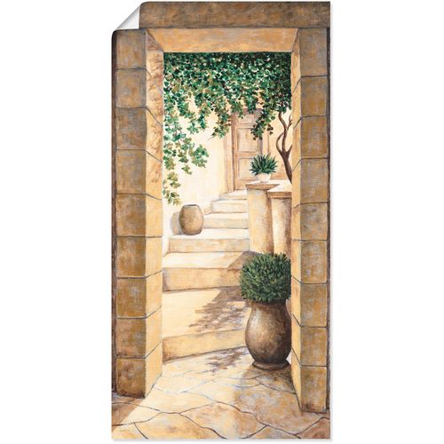 4059745833875 - Wandbild ARTLAND Eingang - Fresco Bilder Gr B H 50 cm x 100 cm Poster Fenster & Türen 1 St beige (naturfarben) Bild Poster Bilder als Alubild Leinwandbild Wandaufkleber oder in versch Größen 4059745833875 - Wandbild ARTLAND Eingang - Fresco Bilder Gr B H 50 cm x 100 cm Poster Fenster & Türen 1 St beige (naturfarben) Bild Poster Bilder als Alubild Leinwandbild Wandaufkleber oder in versch Größen