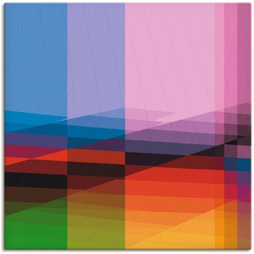 4058661030016 - Wandbild ARTLAND Muster 2016 010 Bilder Gr B H 40 cm x 40 cm Leinwandbild Muster quadratisch 1 St bunt Bild Poster Bilder als Alubild Leinwandbild Wandaufkleber oder in versch Größen