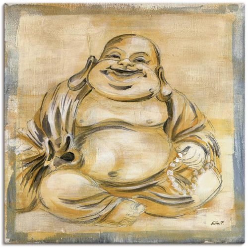 4055327141260 - Wandbild ARTLAND Fröhlicher Buddha I Bilder Gr B H 50 cm x 50 cm Leinwandbild Religion 1 St beige (naturfarben) Bild Poster Bilder als Alubild Leinwandbild Wandaufkleber oder in versch Größen 4055327141260 - Wandbild ARTLAND Fröhlicher Buddha I Bilder Gr B H 50 cm x 50 cm Leinwandbild Religion 1 St beige (naturfarben) Bild Poster Bilder als Alubild Leinwandbild Wandaufkleber oder in versch Größen