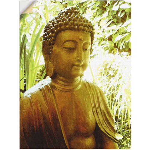 4057738694410 - Wandbild ARTLAND Die Seele von Buddha Bilder Gr B H 60 cm x 80 cm Wandaufkleber - Vinyl Religion 1 St goldfarben Kunstdrucke Bilder als Leinwandbild Wandaufkleber oder Poster in versch Größen 4057738694410 - Wandbild ARTLAND Die Seele von Buddha Bilder Gr B H 60 cm x 80 cm Wandaufkleber - Vinyl Religion 1 St goldfarben Kunstdrucke Bilder als Leinwandbild Wandaufkleber oder Poster in versch Größen