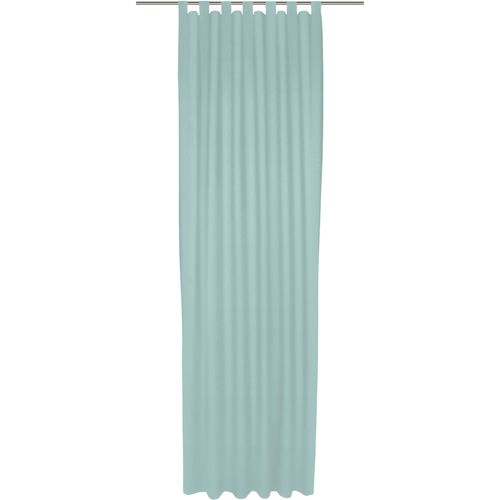 4004567464653 - Vorhang WIRTH Uni Collection blau (helltürkis) Gardinen 265cm Schlaufen 142cm Baumwolle (Bio-Baumwolle) nach Maß B142cm H265cm 4004567464653 - Vorhang WIRTH Uni Collection blau (helltürkis) Gardinen 265cm Schlaufen 142cm Baumwolle (Bio-Baumwolle) nach Maß B142cm H265cm