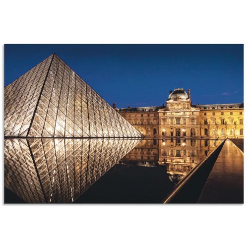 4062144662557 - Wandbild ARTLAND Glaspyramide Musée du Louvre Paris Bilder Gr B H 60 cm x 40 cm Alu-Dibond-Druck Gebäude Querformat 1 St gelb Kunstdrucke als Alubild Leinwandbild Wandaufkleber oder Poster in versch Größen 4062144662557 - Wandbild ARTLAND Glaspyramide Musée du Louvre Paris Bilder Gr B H 60 cm x 40 cm Alu-Dibond-Druck Gebäude Querformat 1 St gelb Kunstdrucke als Alubild Leinwandbild Wandaufkleber oder Poster in versch Größen