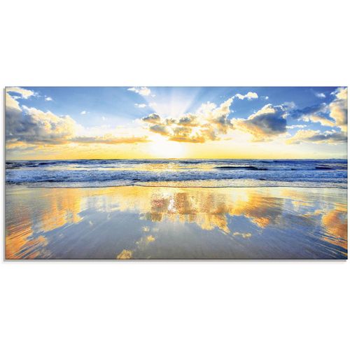 4055327023122 - Glasbild ARTLAND Sonnenaufgang über dem Ozean Bilder Gr B H 60 cm x 30 cm Himmel 1 St blau Glasbilder Bilder in verschiedenen Größen 4055327023122 - Glasbild ARTLAND Sonnenaufgang über dem Ozean Bilder Gr B H 60 cm x 30 cm Himmel 1 St blau Glasbilder Bilder in verschiedenen Größen