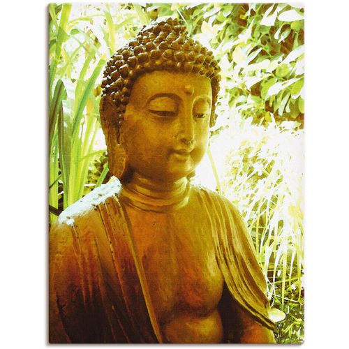 4055327181396 - Wandbild ARTLAND Die Seele von Buddha Bilder Gr B H 30 cm x 40 cm Leinwandbild Religion 1 St goldfarben Kunstdrucke Bilder als Leinwandbild Wandaufkleber oder Poster in versch Größen 4055327181396 - Wandbild ARTLAND Die Seele von Buddha Bilder Gr B H 30 cm x 40 cm Leinwandbild Religion 1 St goldfarben Kunstdrucke Bilder als Leinwandbild Wandaufkleber oder Poster in versch Größen