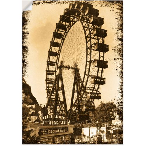 4055327443685 - Wandbild ARTLAND Wien - Prater Bilder Gr B H 50 cm x 70 cm Poster Gebäude Hochformat 1 St beige (natur) Kunstdrucke als Leinwandbild Wandaufkleber oder Poster in versch Größen 4055327443685 - Wandbild ARTLAND Wien - Prater Bilder Gr B H 50 cm x 70 cm Poster Gebäude Hochformat 1 St beige (natur) Kunstdrucke als Leinwandbild Wandaufkleber oder Poster in versch Größen