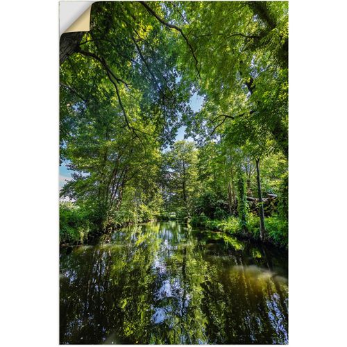 4062144760505 - Wandbild ARTLAND SPREEWALD Kahnfahrt durch die Fließe Bilder Gr B H 20 cm x 30 cm Wandaufkleber - Vinyl Gewässer Hochformat 1 St grün Kunstdrucke als Alubild Leinwandbild Wandaufkleber oder Poster in versch Größen 4062144760505 - Wandbild ARTLAND SPREEWALD Kahnfahrt durch die Fließe Bilder Gr B H 20 cm x 30 cm Wandaufkleber - Vinyl Gewässer Hochformat 1 St grün Kunstdrucke als Alubild Leinwandbild Wandaufkleber oder Poster in versch Größen