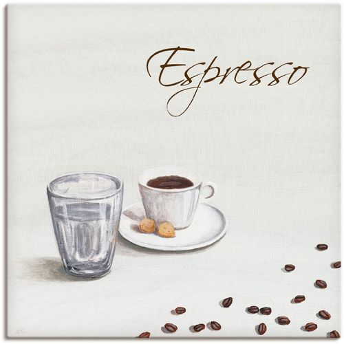 4055327291194 - Wandbild ARTLAND Espresso III Bilder Gr B H 40 cm x 40 cm Leinwandbild Getränke 1 St weiß Bild Leinwandbild Kunstdrucke Bilder als Alubild Leinwandbild Wandaufkleber oder Poster in versch Größen 4055327291194 - Wandbild ARTLAND Espresso III Bilder Gr B H 40 cm x 40 cm Leinwandbild Getränke 1 St weiß Bild Leinwandbild Kunstdrucke Bilder als Alubild Leinwandbild Wandaufkleber oder Poster in versch Größen
