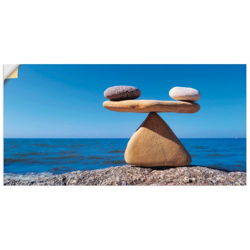 4057738295372 - Wandbild ARTLAND Gleichgewicht - Steine Meer Bilder Gr B H 100 cm x 50 cm Wandaufkleber - Vinyl Zen Querformat 1 St blau Bild Metallbild Metallbilder Bilder als Alubild Leinwandbild Wandaufkleber oder Poster in versch Größen 4057738295372 - Wandbild ARTLAND Gleichgewicht - Steine Meer Bilder Gr B H 100 cm x 50 cm Wandaufkleber - Vinyl Zen Querformat 1 St blau Bild Metallbild Metallbilder Bilder als Alubild Leinwandbild Wandaufkleber oder Poster in versch Größen