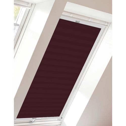 4001442770670 - sunlines Dachfensterplissee »StartUp Style Crush« Lichtschutz verspannt mit Führungsschienen