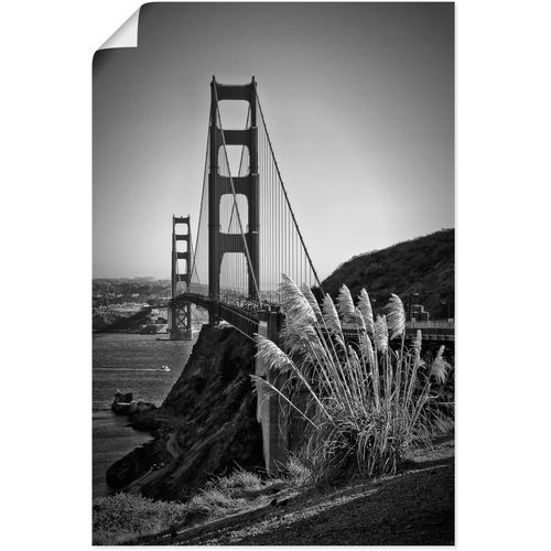 4062144225882 - Wandbild ARTLAND San Francisco Golden Gate Bridge Bilder Gr B H 80 cm x 120 cm Poster Amerika 1 St schwarz Bild Kunstdruck Poster Bilder als Alubild Leinwandbild Wandaufkleber oder in versch Größen 4062144225882 - Wandbild ARTLAND San Francisco Golden Gate Bridge Bilder Gr B H 80 cm x 120 cm Poster Amerika 1 St schwarz Bild Kunstdruck Poster Bilder als Alubild Leinwandbild Wandaufkleber oder in versch Größen