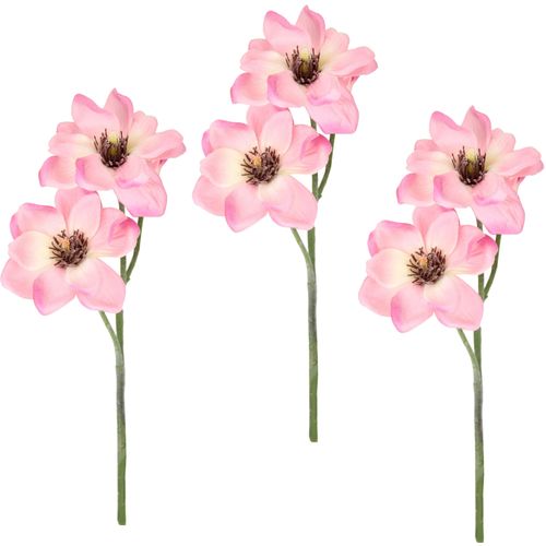 4019844791766 - Kunstblume IGEA Magnolie Kunstpflanzen Gr B H L 13 cm x 40 cm x 10 cm 3 St rosa Weitere Weihnachtsdeko Künstlicher Magnolienzweig 3er Set 4019844791766 - Kunstblume IGEA Magnolie Kunstpflanzen Gr B H L 13 cm x 40 cm x 10 cm 3 St rosa Weitere Weihnachtsdeko Künstlicher Magnolienzweig 3er Set