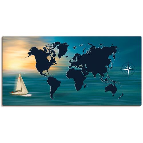 4055327671279 - Wandbild ARTLAND Weltumsegelung mit Weltkarte Bilder Gr B H 60 cm x 30 cm Leinwandbild Landkarten 1 St blau Bild Kunstdruck Leinwandbild Kunstdrucke Bilder als Leinwandbild Wandaufkleber oder Poster in versch Größen 4055327671279 - Wandbild ARTLAND Weltumsegelung mit Weltkarte Bilder Gr B H 60 cm x 30 cm Leinwandbild Landkarten 1 St blau Bild Kunstdruck Leinwandbild Kunstdrucke Bilder als Leinwandbild Wandaufkleber oder Poster in versch Größen