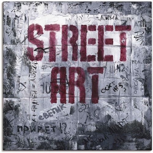 4055327143950 - Wandbild ARTLAND Street Art - Straßenkunst Bilder Gr B H 50 cm x 50 cm Leinwandbild Sprüche & Texte 1 St grau Bild Leinwandbild Kunstdrucke Bilder als Alubild Leinwandbild Wandaufkleber oder Poster in versch Größen 4055327143950 - Wandbild ARTLAND Street Art - Straßenkunst Bilder Gr B H 50 cm x 50 cm Leinwandbild Sprüche & Texte 1 St grau Bild Leinwandbild Kunstdrucke Bilder als Alubild Leinwandbild Wandaufkleber oder Poster in versch Größen