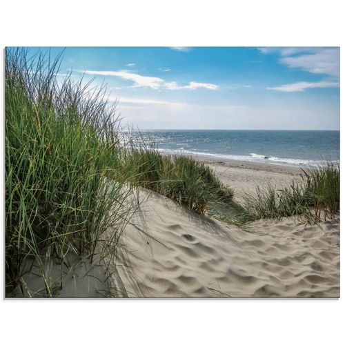4059745664875 - Glasbild ARTLAND Dünenlandschaft im Sommer an der Nordsee Bilder Gr B H 60 cm x 45 cm Glasbild Strand Querformat 1 St grün Bild Glasbild Glasbilder Bilder in verschiedenen Größen 4059745664875 - Glasbild ARTLAND Dünenlandschaft im Sommer an der Nordsee Bilder Gr B H 60 cm x 45 cm Glasbild Strand Querformat 1 St grün Bild Glasbild Glasbilder Bilder in verschiedenen Größen