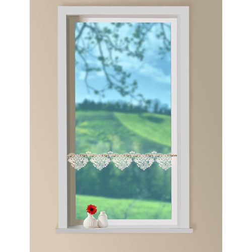4250706231673 - W Reuter & Sohn - Plauener Spitze® Scheibengardine »Blüten« (1 St) Made in Germany
