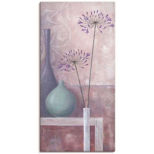4055327156974 - Wandbild ARTLAND Schattierungen Bilder Gr B H 30 cm x 60 cm Leinwandbild Vasen & Töpfe Hochformat 1 St beige (naturfarben) Kunstdrucke als Alubild Leinwandbild Wandaufkleber oder Poster in versch Größen