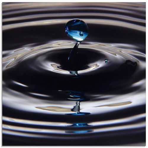 4055327353885 - Glasbild ARTLAND Verlorener Tropfen Bilder Gr B H 20 cm x 20 cm Glasbild Zen quadratisch 1 St blau Bild Glasbild Glasbilder Bilder in verschiedenen Größen 4055327353885 - Glasbild ARTLAND Verlorener Tropfen Bilder Gr B H 20 cm x 20 cm Glasbild Zen quadratisch 1 St blau Bild Glasbild Glasbilder Bilder in verschiedenen Größen