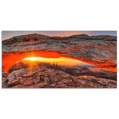 4059745928847 - Wandbild ARTLAND Iconic Mesa Arch Bilder Gr B H 40 cm x 20 cm Alu-Dibond-Druck Felsen Querformat 1 St rot Bild Leinwandbild Kunstdrucke Bilder als Alubild Leinwandbild Wandaufkleber oder Poster in versch Größen 4059745928847 - Wandbild ARTLAND Iconic Mesa Arch Bilder Gr B H 40 cm x 20 cm Alu-Dibond-Druck Felsen Querformat 1 St rot Bild Leinwandbild Kunstdrucke Bilder als Alubild Leinwandbild Wandaufkleber oder Poster in versch Größen