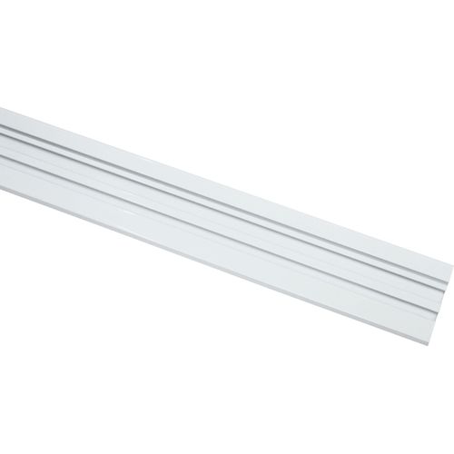 4003018286073 - Vorhangschiene Gardinenstangen Gr L 150 cm 2 läufig weiß Gardinenschienen Gardinenstangen Serie Aluminim-Vorhangschiene