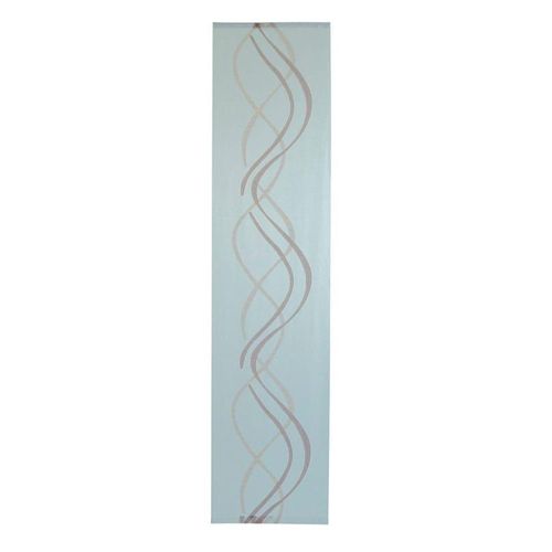 4043343671519 - Schiebegardine Daike Gardinen Gr 245 cm Klettband 60 cm orange (terra) Schiebegardinen transparent Schiebevorhang Daike