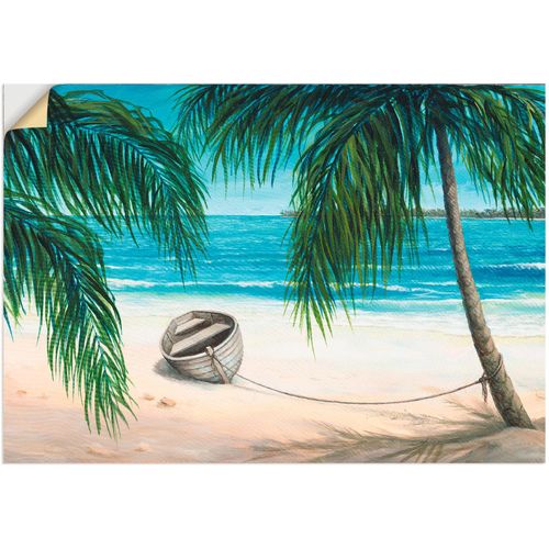 4057738268437 - Wandbild ARTLAND Karibik Bilder Gr B H 70 cm x 50 cm Wandaufkleber - Vinyl Strand 1 St beige (naturfarben) Bild Poster Bilder als Alubild Leinwandbild Wandaufkleber oder in versch Größen 4057738268437 - Wandbild ARTLAND Karibik Bilder Gr B H 70 cm x 50 cm Wandaufkleber - Vinyl Strand 1 St beige (naturfarben) Bild Poster Bilder als Alubild Leinwandbild Wandaufkleber oder in versch Größen