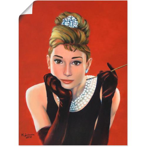 4062144084168 - Wandbild ARTLAND Audrey Hepburn Porträt Bilder Gr B H 30 cm x 40 cm Poster Stars Hochformat 1 St rot Bild Poster Bilder als Alubild Leinwandbild Wandaufkleber oder in versch Größen 4062144084168 - Wandbild ARTLAND Audrey Hepburn Porträt Bilder Gr B H 30 cm x 40 cm Poster Stars Hochformat 1 St rot Bild Poster Bilder als Alubild Leinwandbild Wandaufkleber oder in versch Größen