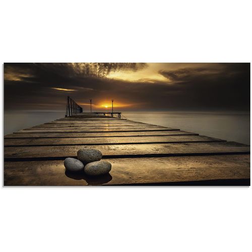 4059745764476 - Glasbild ARTLAND Sonnenaufgang am Schwarzen Meer Bilder Gr B H 100 cm x 50 cm Glasbild Sonnenaufgang & -untergang 1 St braun Glasbilder in verschiedenen Größen 4059745764476 - Glasbild ARTLAND Sonnenaufgang am Schwarzen Meer Bilder Gr B H 100 cm x 50 cm Glasbild Sonnenaufgang & -untergang 1 St braun Glasbilder in verschiedenen Größen