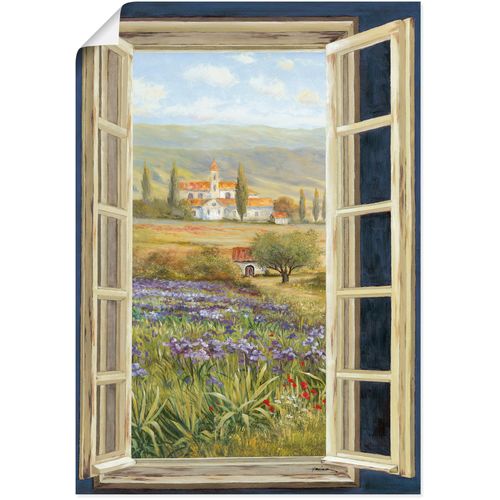 4062144722657 - Wandbild ARTLAND Provence Fensterblick Bilder Gr B H 50 cm x 70 cm Poster Bilder von Europa Hochformat 1 St grün Kunstdrucke als Leinwandbild Wandaufkleber oder Poster in versch Größen 4062144722657 - Wandbild ARTLAND Provence Fensterblick Bilder Gr B H 50 cm x 70 cm Poster Bilder von Europa Hochformat 1 St grün Kunstdrucke als Leinwandbild Wandaufkleber oder Poster in versch Größen
