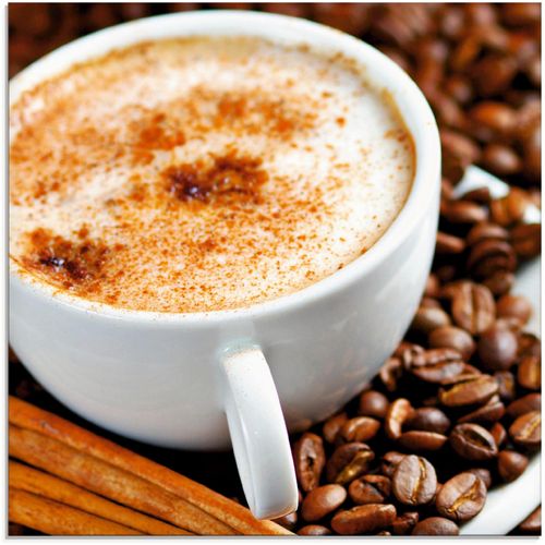 4055327041577 - Glasbild ARTLAND Cappuccino - Kaffee Bilder Gr B H 30 cm x 30 cm Getränke 1 St braun Glasbilder Bilder in verschiedenen Größen 4055327041577 - Glasbild ARTLAND Cappuccino - Kaffee Bilder Gr B H 30 cm x 30 cm Getränke 1 St braun Glasbilder Bilder in verschiedenen Größen