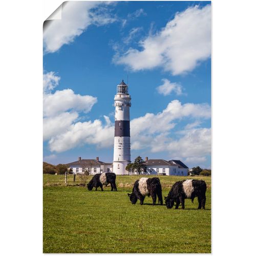 4062144746059 - Wandbild ARTLAND Leuchtturm Langer Christian Kampen Sylt Bilder Gr B H 40 cm x 60 cm Poster Gebäude Hochformat 1 St blau Kunstdrucke als Alubild Leinwandbild Wandaufkleber oder Poster in versch Größen 4062144746059 - Wandbild ARTLAND Leuchtturm Langer Christian Kampen Sylt Bilder Gr B H 40 cm x 60 cm Poster Gebäude Hochformat 1 St blau Kunstdrucke als Alubild Leinwandbild Wandaufkleber oder Poster in versch Größen