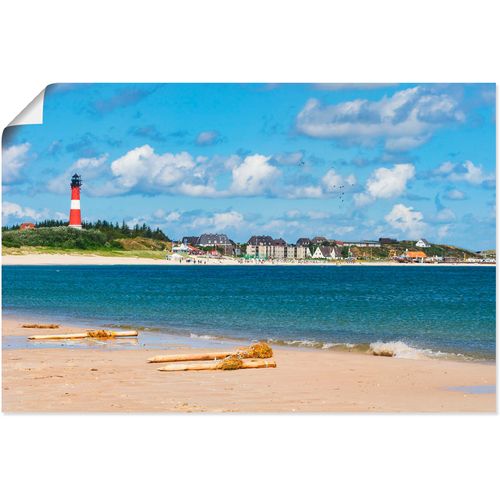 4059745499781 - Wandbild ARTLAND Hörnum - Insel Sylt Bilder Gr B H 60 cm x 40 cm Poster Strand 1 St bunt Kunstdrucke Bilder als Alubild Leinwandbild Wandaufkleber oder Poster in versch Größen