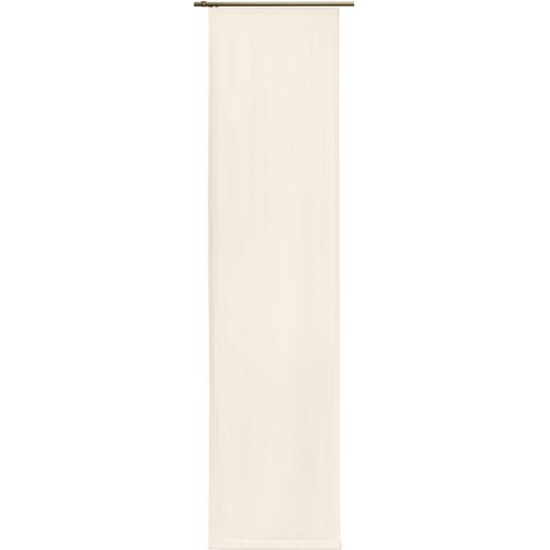 4004567217686 - Schiebegardine WIRTH Newbury Gr 1 beige (creme) B57cm H145cm Jacquard Baumwolle Polyester Gardinen Ohne Befestigungszubehör Breite 57 cm