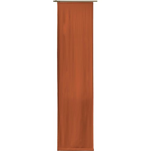4004567217921 - Schiebegardine WIRTH Newbury Gr 1 orange (terrakotta) B57cm H145cm Jacquard Baumwolle Polyester Gardinen Ohne Befestigungszubehör Breite 57 cm