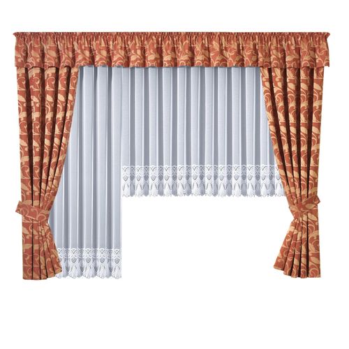 4028298292088 - Gardine »Diana« (1 St) veredelt mit echter Plauener Spitze Stickerei 4028298292088 - Gardine »Diana« (1 St) veredelt mit echter Plauener Spitze Stickerei