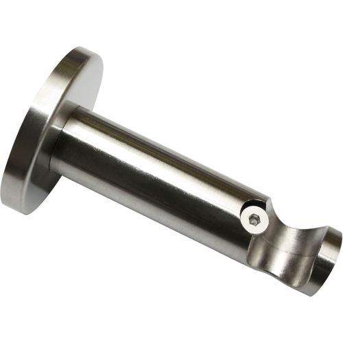 4003018245568 - Träger Memphis Gardinenstangenhalterungen silberfarben (edelstahlfarben) Gardinenstangenhalter Serie Einzelprogramm Memphis Ø 16 mm