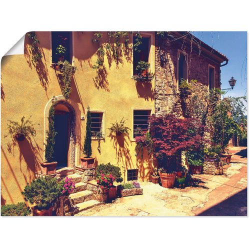 4057738483243 - Wandbild ARTLAND Siena Toskana Bilder Gr B H 120 cm x 90 cm Poster Europa 1 St bunt Bild Kunstdruck Poster Bilder als Leinwandbild Wandaufkleber oder in versch Größen