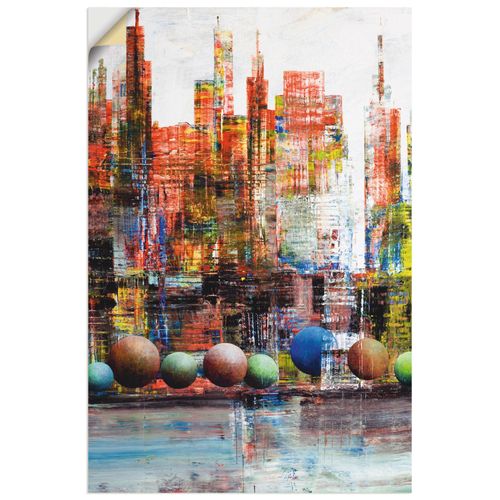 4059745957656 - Wandbild ARTLAND New York Stadtansicht Bilder Gr B H 40 cm x 60 cm Wandaufkleber - Vinyl Amerika Hochformat 1 St rot Bild Poster Bilder als Alubild Leinwandbild Wandaufkleber oder in versch Größen 4059745957656 - Wandbild ARTLAND New York Stadtansicht Bilder Gr B H 40 cm x 60 cm Wandaufkleber - Vinyl Amerika Hochformat 1 St rot Bild Poster Bilder als Alubild Leinwandbild Wandaufkleber oder in versch Größen