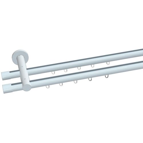 4068585001757 - Gardinenstange INDEKO Bern Gardinenstangen Gr L 290 cm 1 St 2 läufig silberfarben (satin silberfarben) Gardinenstangen nach Maß Innenlauf Komplett-Set inkl Gleitern und Montagematerial 4068585001757 - Gardinenstange INDEKO Bern Gardinenstangen Gr L 290 cm 1 St 2 läufig silberfarben (satin silberfarben) Gardinenstangen nach Maß Innenlauf Komplett-Set inkl Gleitern und Montagematerial