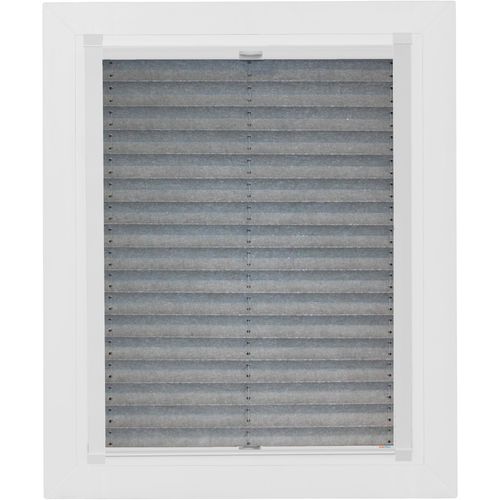 4001442774814 - Dachfensterplissee Young Style Energy Saving Plissees Gr 12150 cm zweiseitig verschiebbar 78 cm grau (silbergrau weiß) Dachfensterplissees mit Energiespareffekt Führungsschienen 4001442774814 - Dachfensterplissee Young Style Energy Saving Plissees Gr 12150 cm zweiseitig verschiebbar 78 cm grau (silbergrau weiß) Dachfensterplissees mit Energiespareffekt Führungsschienen