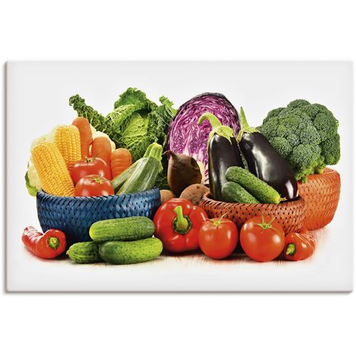 4062144703205 - Wandbild ARTLAND Gemüse Stillleben III Bilder Gr B H 40 cm x 30 cm Leinwandbild Lebensmittel Querformat 1 St bunt Kunstdrucke als Alubild Leinwandbild Wandaufkleber oder Poster in versch Größen 4062144703205 - Wandbild ARTLAND Gemüse Stillleben III Bilder Gr B H 40 cm x 30 cm Leinwandbild Lebensmittel Querformat 1 St bunt Kunstdrucke als Alubild Leinwandbild Wandaufkleber oder Poster in versch Größen