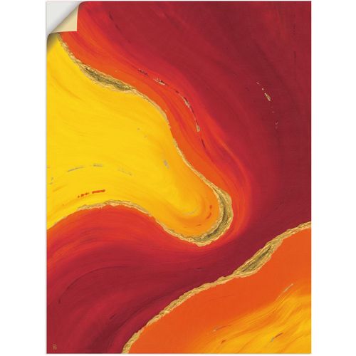 4057738234364 - Wandbild ARTLAND Raum I Bilder Gr B H 45 cm x 60 cm Wandaufkleber - Vinyl Gegenstandslos 1 St orange Bild Poster Bilder als Alubild Leinwandbild Wandaufkleber oder in versch Größen 4057738234364 - Wandbild ARTLAND Raum I Bilder Gr B H 45 cm x 60 cm Wandaufkleber - Vinyl Gegenstandslos 1 St orange Bild Poster Bilder als Alubild Leinwandbild Wandaufkleber oder in versch Größen