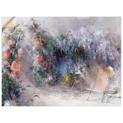 4062144401637 - Wandbild ARTLAND Rosen und Flieder Bilder Gr B H 60 cm x 45 cm Wandaufkleber - Vinyl Garten Querformat 1 St lila Bild Poster Bilder als Leinwandbild Wandaufkleber oder in versch Größen 4062144401637 - Wandbild ARTLAND Rosen und Flieder Bilder Gr B H 60 cm x 45 cm Wandaufkleber - Vinyl Garten Querformat 1 St lila Bild Poster Bilder als Leinwandbild Wandaufkleber oder in versch Größen