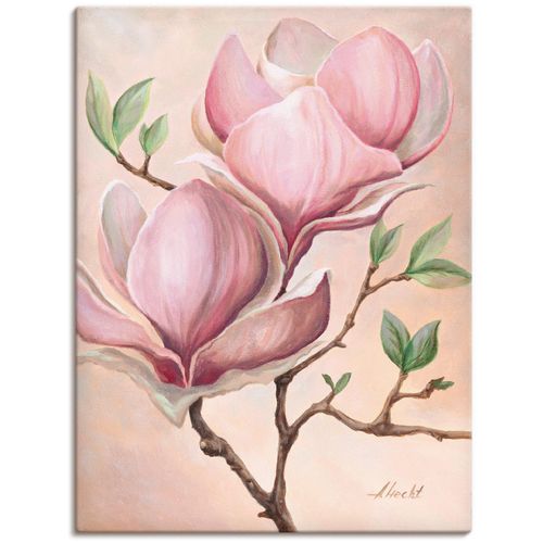 4055327148313 - Wandbild ARTLAND Magnolienblüten Bilder Gr B H 30 cm x 40 cm Leinwandbild Blumen 1 St pink Bild Poster Bilder als Alubild Leinwandbild Wandaufkleber oder in versch Größen 4055327148313 - Wandbild ARTLAND Magnolienblüten Bilder Gr B H 30 cm x 40 cm Leinwandbild Blumen 1 St pink Bild Poster Bilder als Alubild Leinwandbild Wandaufkleber oder in versch Größen