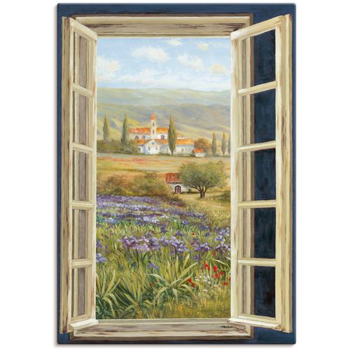 4062144722589 - Wandbild ARTLAND Provence Fensterblick Bilder Gr B H 50 cm x 70 cm Leinwandbild Bilder von Europa Hochformat 1 St grün Kunstdrucke als Leinwandbild Wandaufkleber oder Poster in versch Größen 4062144722589 - Wandbild ARTLAND Provence Fensterblick Bilder Gr B H 50 cm x 70 cm Leinwandbild Bilder von Europa Hochformat 1 St grün Kunstdrucke als Leinwandbild Wandaufkleber oder Poster in versch Größen