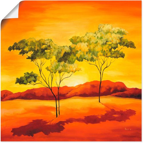4055327281713 - Wandbild ARTLAND Sonnenuntergang in der Steppe Bilder Gr B H 40 cm x 40 cm Poster Afrika 1 St orange Bild Poster Bilder als Alubild Leinwandbild Wandaufkleber oder in versch Größen 4055327281713 - Wandbild ARTLAND Sonnenuntergang in der Steppe Bilder Gr B H 40 cm x 40 cm Poster Afrika 1 St orange Bild Poster Bilder als Alubild Leinwandbild Wandaufkleber oder in versch Größen
