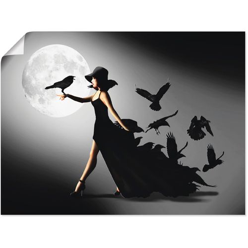 4059745851800 - Wandbild ARTLAND Die Frau mit den Raben Bilder Gr B H 80 cm x 60 cm Poster Animal Fantasy 1 St schwarz Bild Kunstdruck Leinwandbild Kunstdrucke Bilder als Alubild Leinwandbild Wandaufkleber oder Poster in versch Größen 4059745851800 - Wandbild ARTLAND Die Frau mit den Raben Bilder Gr B H 80 cm x 60 cm Poster Animal Fantasy 1 St schwarz Bild Kunstdruck Leinwandbild Kunstdrucke Bilder als Alubild Leinwandbild Wandaufkleber oder Poster in versch Größen